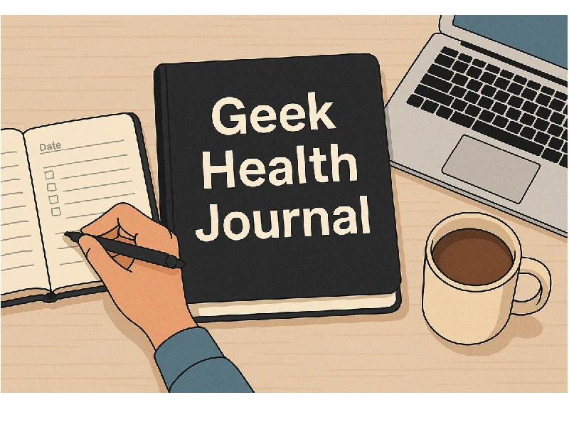 Geek Health Journal:Guide to Tracking Wellness in a Digital World
