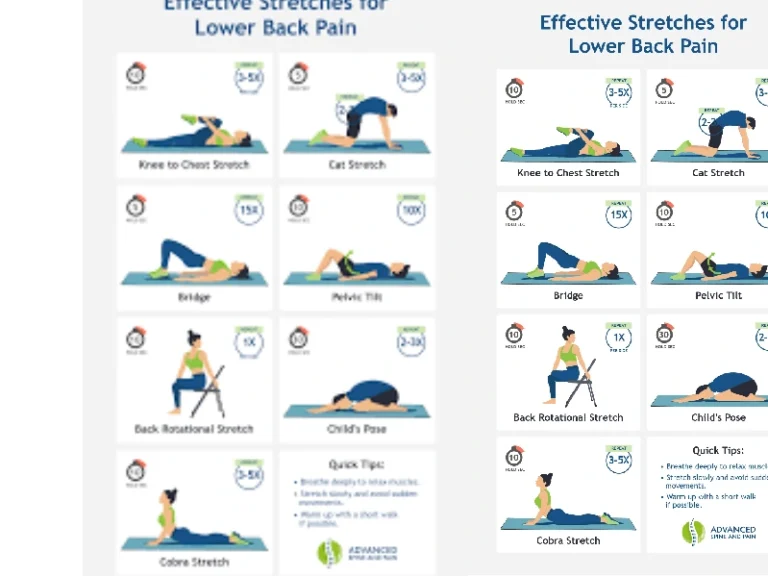 Lower Back Stretches