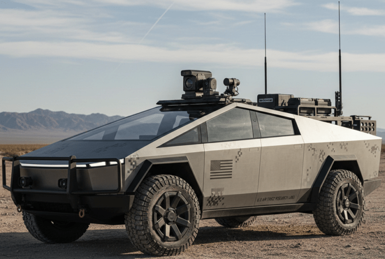 Pentagon Big Tech Tesla Cybertruck