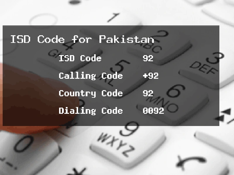 Pakistan International Code