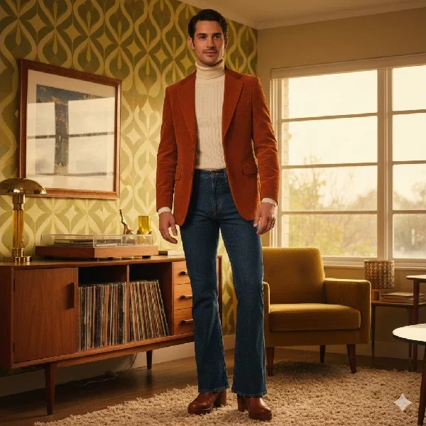 Men’s Fashion in 1970s