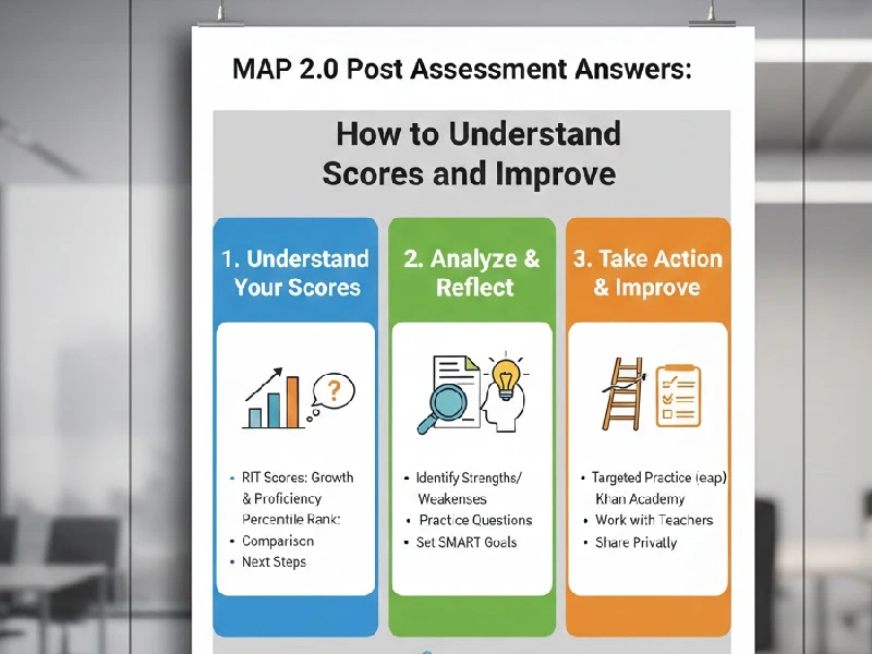 MAP 2.0 Post Assessment Answers